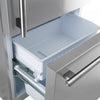 Forno Milano Espresso 31 Inch Bottom Freezer, Stainless Steel, 17.2 cu.ft. - FFFFD1785-31S | Refrigerateur Milano Espresso de 31 po avec congelateur inferieur, acier inoxydable, 17,2 pi³ – FFFFD1785-31S