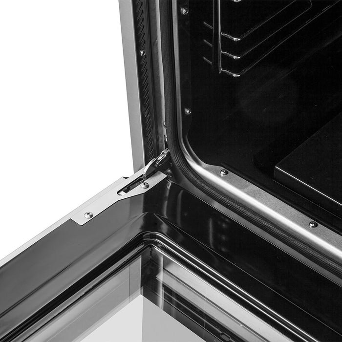 Forno Marco 30-inch Gas Range Black ,4.32 cu.ft - FFSGS6277-30BLK