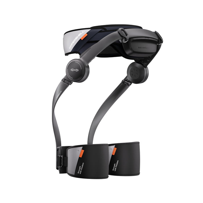 Hypershell X Go AI Wearable Exoskeleton - 400W Bionic Robotic Legs, Walking Aid for Hiking, Commute & Warehouse Work, Lower Limb Mobility Support - Black