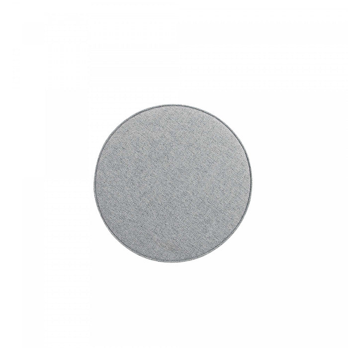 Bailey Mid-Century Modern Upholstered Accent Ottoman in Gray - Set of 2