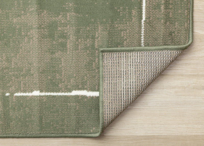 Forte Kids Soccer Playing Field Area Rug - 5'3\" x 7'5\"