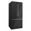 Forno Espresso Gallipoli 30-inch French Door Black Refrigerator, 17.5 cu.ft. - FFFFD1974-31BLK | Refrigerateur Espresso Gallipoli de 30 po a portes francaises, noir, 17,5 pi³ – FFFFD1974-31BLK