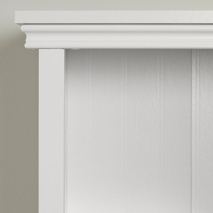 Gascony 4-Shelf Bookcase Pure White - South Shore