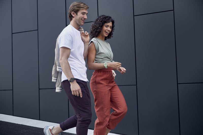 Garmin Vivomove® Sport Hybrid Smartwatch - Fitness, Health Tracking With Hidden Touchscreen Display