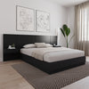 Milano Floating Nightstand Extension Panel Set of 2 | Panneau d'extension et table de nuit Milano