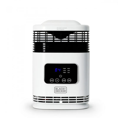 Black+Decker 10.2" Flameless Portable Heater |Radiateur portatif Black+Decker de 10,2 po sans flamme