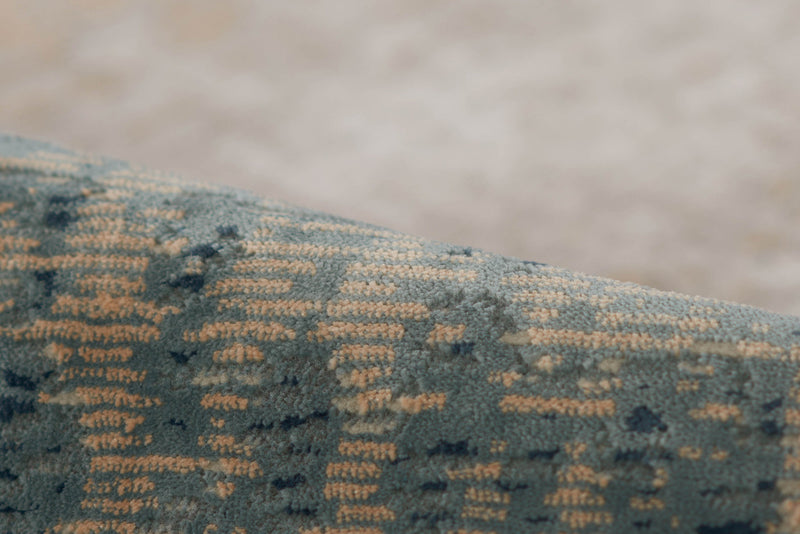 Sable Contemporary 7'9\" x 9'10\" Area Rug in Blue Indoor Area Rug