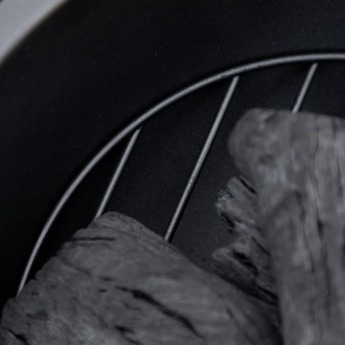 Outsunny 18\" Fire Pit Wood Burning Bowl With Spark Screen, Poker, Brown