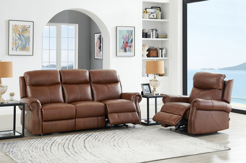 Hydeline Royce Power Recliner Chair - Brown
