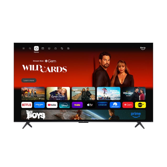 TCL 75\" QM64L QD Mini-LED 4K Smart Fire TV (75QM64L) - 2026 Model