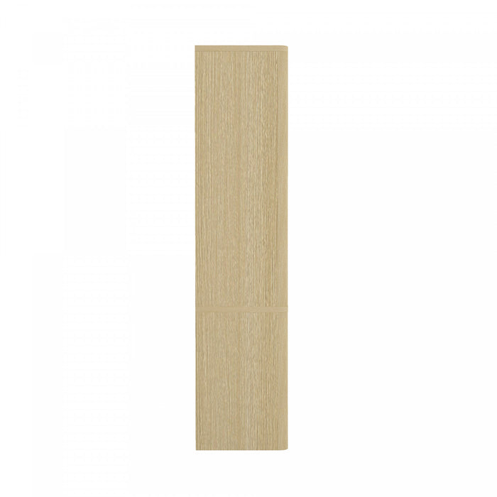 Rivington Modern 40\" Bookcase Cabinet in Natural Oak - Set of 3