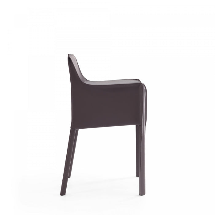 Paris Modern 8-Piece Dining Chair Set in Gray