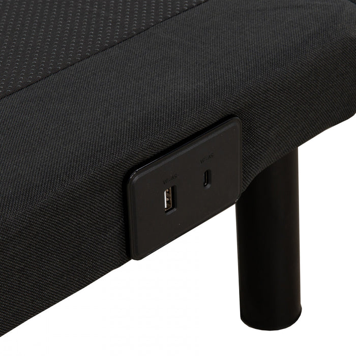 Griffin Adjustable Bed Base with USBs and Wireless Remote - Split King