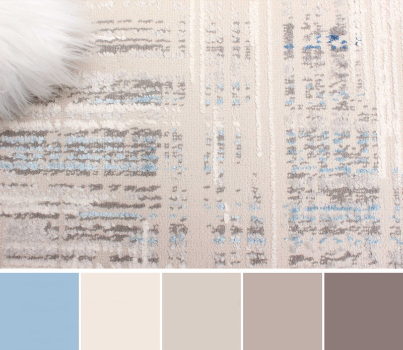 Quinn Blue Rug 5'0\" x 8'0\"