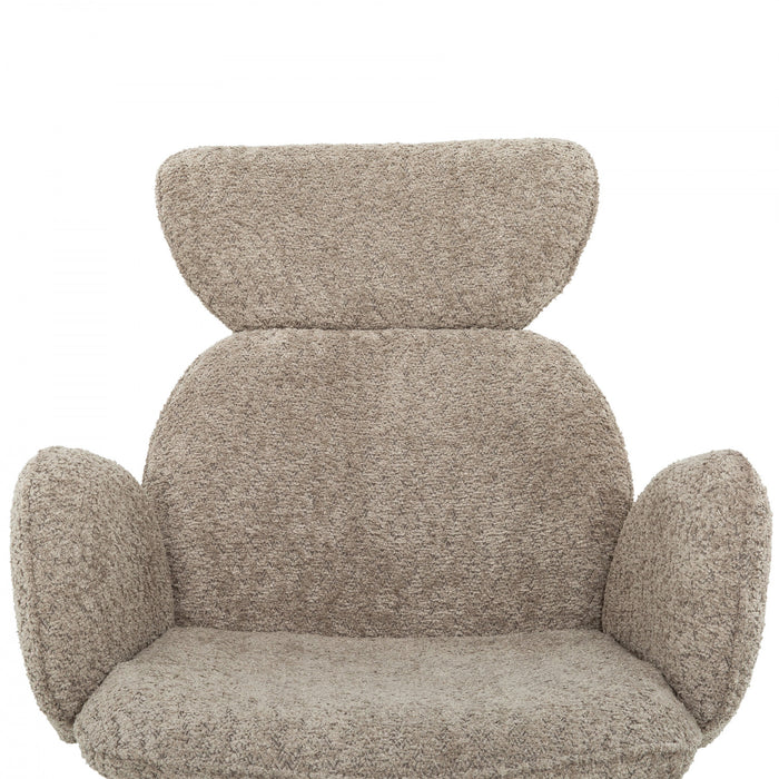 Wrenley Upholstered Swivel Dining Chair with Pedestal Base (Set of 2)
