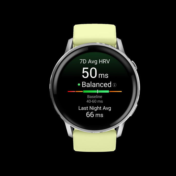 Garmin Venu 4 45mm Silver Citron Vibrant Smartwatch - Display Tracker, AMOLED Screen, Multi-Band GPS, Garmin Coach, Customization, Multi-Sport Splits