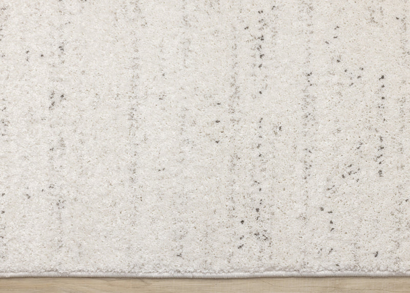 Surrey White Grey Speckled Rug, 7'10\" x 10'10\" Indoor Area Rug
