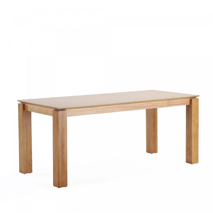 Hamlet and Rockaway Modern Industry Chic 7-Piece Dining Set in Natural Dining Room Set