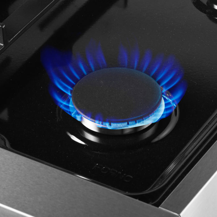 Forno Marco 36\" Dual Fuel Range, Stainless Steel, 5.36 cu. Ft. - FFSGS6197-36