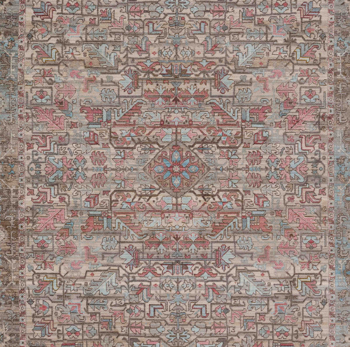 Bettina Traditional 8'0\" x Area Rug in Multi Indoor Area Rug
