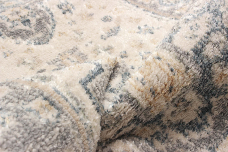 Bijara Blue Runner Area Rug - 2'8\" X 8'2\" 