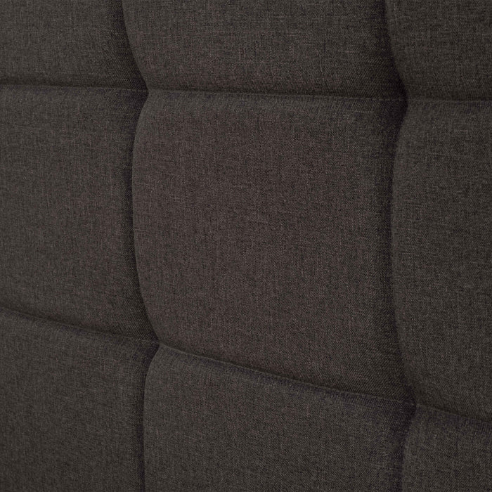 Linden Upholstered Platform Bed with Tufted Headboard - Full