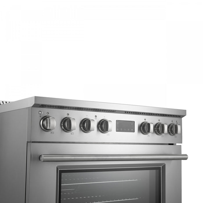 Forno Torino 36\" Induction Range, Stainless Steel - FFSIN0936-36