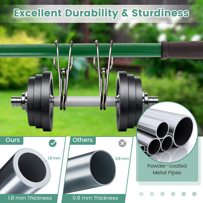 Costway Lawn Leveling Rake 36\" X 10\" Heavy Duty Level Lawn Tool For Garden Backyard/lawn