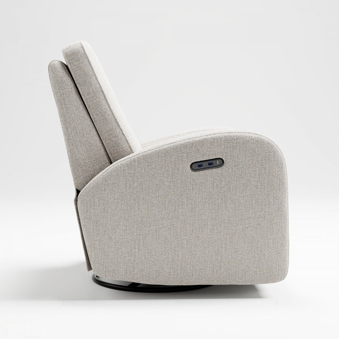 Storkcraft Santa Monica Power Recliner - Dune Basketweave