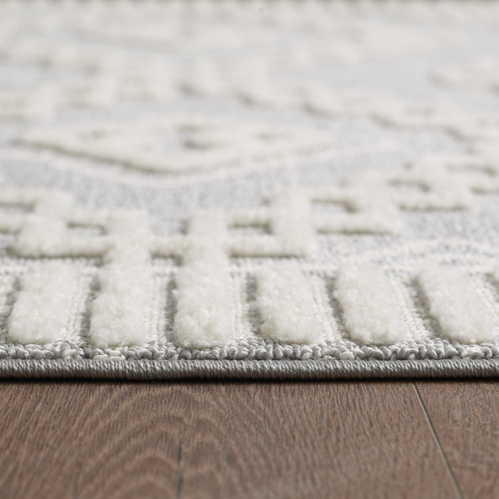 Quinto Moroccan Quatro Shag Area Rug - 2'7\" x 8'