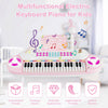 Costway 37-Key Keyboard Piano Electronic Musical Instrument Pink