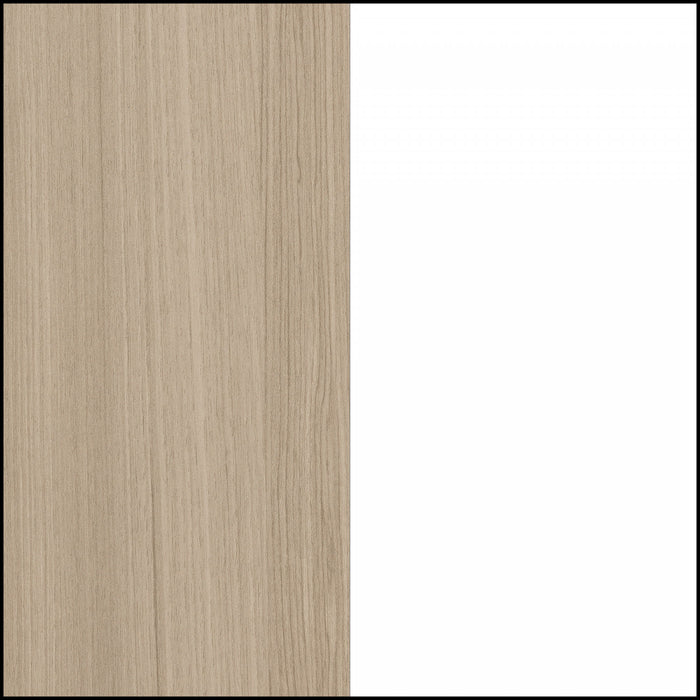 Munich 6-drawer Dresser - White And Soft Elm 