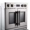 Forno Gallico 30 in. French Door Electric 7.36 cu.ft. Double Wall Oven - FBOEL1388-30 | Four mural double electrique a porte francaise Gallico 30 po, 7,36 pi³ - FBOEL1388-30
