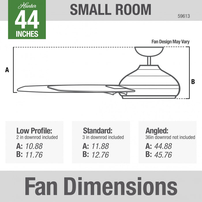 Kennicott Ceiling Fan - Black