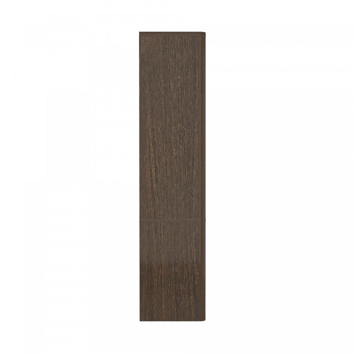 Rivington Modern 40\" Bookcase Cabinet in Walnut - Set of 2