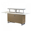 Forno Elevato Smart Bar Table in White, 5.3 cu.ft fridge and freezer-FBTFR7037-72WHT Refrigerator | Table de bar intelligente Elevato blanche, refrigerateur et congelateur de 5,3 pi³-FBTFR7037-72WHT