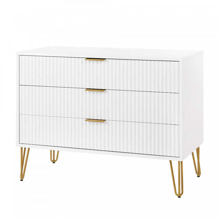Dumbo Modern 2-Piece Dresser Set in White