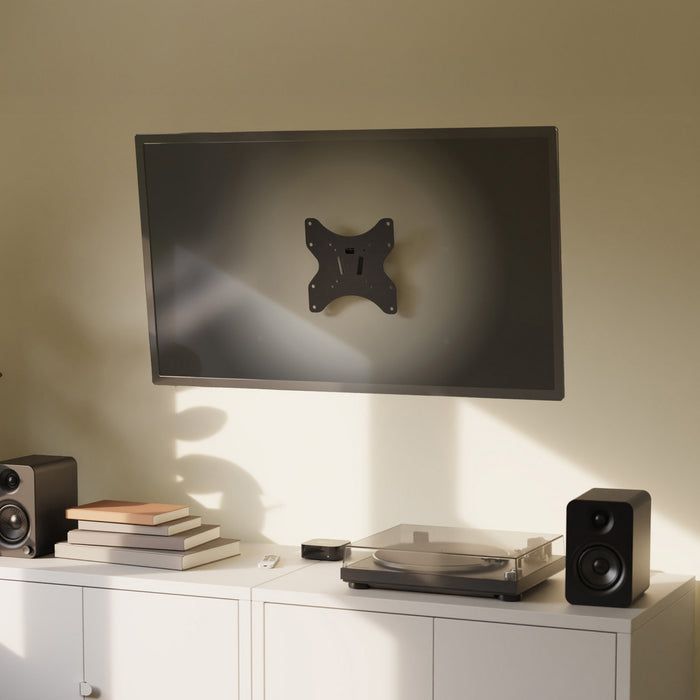 KANTO LT100 TV Tilt Mount Black - Small TV Up To 40\" Tv Mount