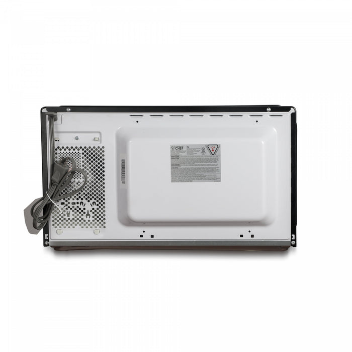 CHM Series Commercial Chef 1.1 Cu. Ft. Countertop Microwave Oven, CHM11MS Countertop Microwave Larger 1cuft