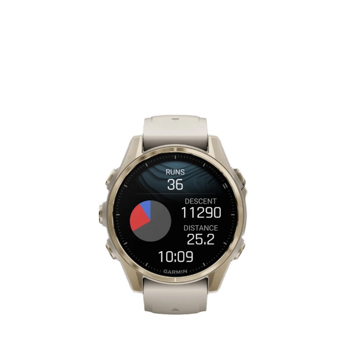Garmin Fēnix 8 Amoled Sapphire Smartwatch 43mm - Gps, Compass, Gyroscope And Barometric Altimeter 