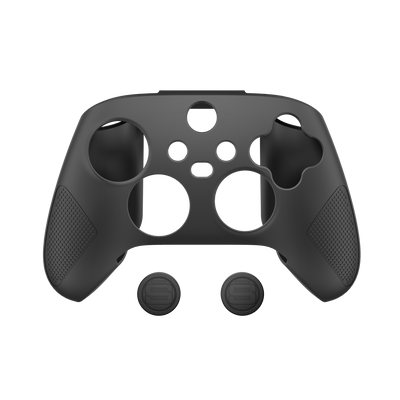 Surge Xbox Series X Black Controller Gripz Pack|Trousse de poignées de manette Surge noire pour console Xbox de série X