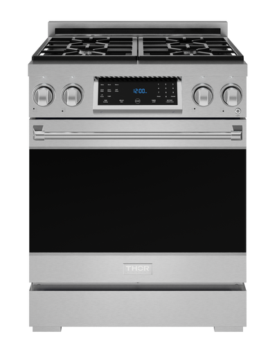 Gordon Ramsay Collection by Thor Kitchen 30" Freestanding Professional Gas Range with Tilt Panel Touch Control - RSG30|Cuisinière à gaz amovible de style professionnel collection Gordon Ramsay de Thor Kitchen de 30 po - RSG30