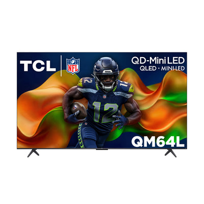 TCL 85" QM64L QD Mini-LED 4K Smart Fire TV (85QM64L) - 2026 Model | Téléviseur intelligent Mini DEL QD TCL QM64L 4K de 85 po avec Fire TV (85QM64L) - modèle 2026