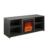 Ameriwood Home Mainstays Courtland Electric Fireplace TV Stand for TVs up to 65\" - Espresso