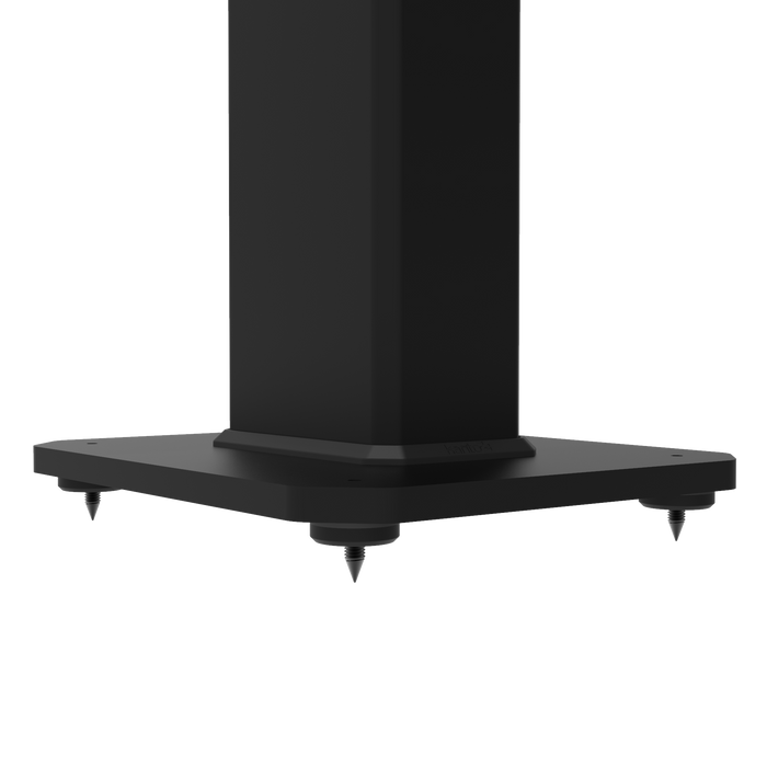 Kanto SX22 22\" Fillable Speaker Stands with Isolation Feet and Fillable Channel - Pair, Black