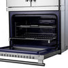 Forno Gallico 30 in. French Door Electric 7.36 cu.ft. Double Wall Oven - FBOEL1388-30 | Four mural double electrique a porte francaise Gallico 30 po, 7,36 pi³ - FBOEL1388-30