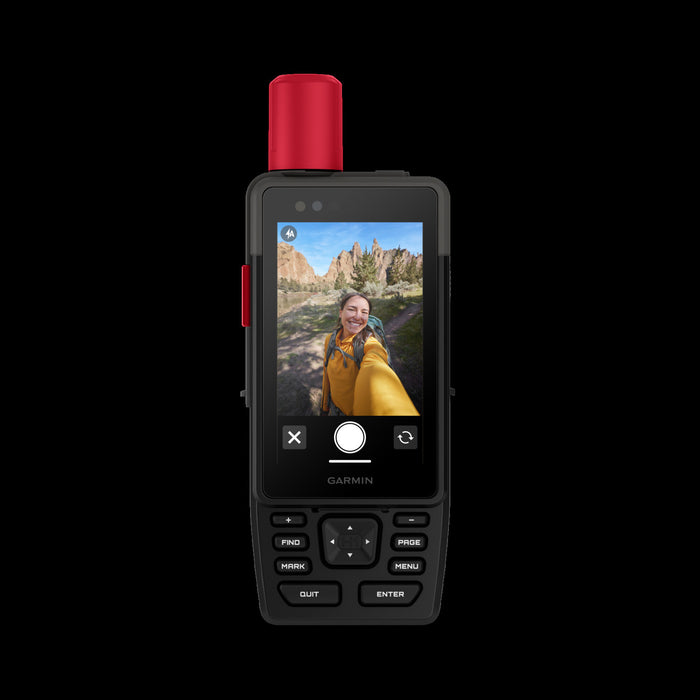 Garmin GPSMAP H1i Plus Satellite Handheld with inReach - Adventure Communicator, SOS Messaging, Voice Control, Global Iridium Network, LiveTrack Sharing