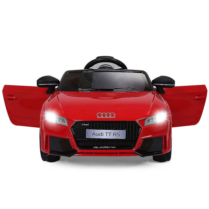 12v Audi Tt Rs Electric Kids Ride On Car Licensed Remote Control Mp3