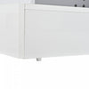Lumina 25.5 Inch Square Lift-Top Coffee Table with LED Lights and Dual Drawers, White | Lumina Table Basse Carree Relevable 25.5 po avec Lumieres LED et Double Tiroirs, Blanc