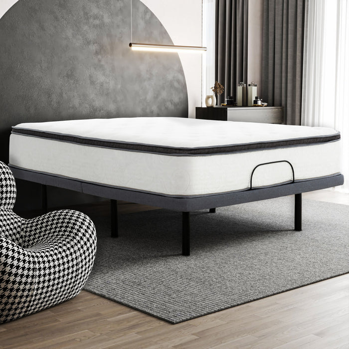 Holloway Adjustable Bed Base with USBs and Wireless Remote - Queen
